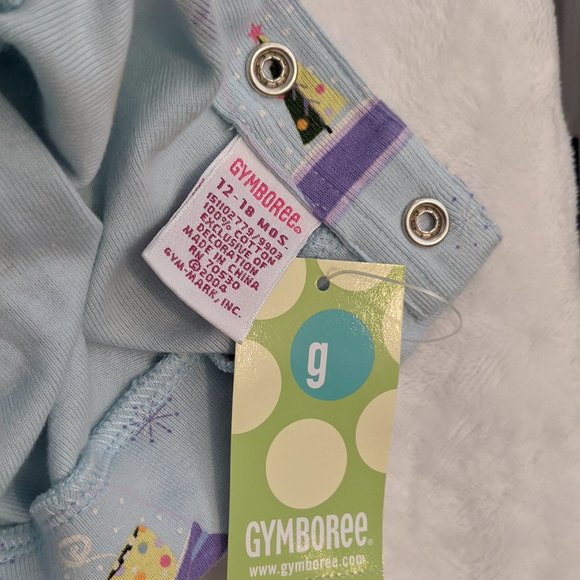Gymboree Cute Blue Turtleneck Onesie with Snow Globe Pattern - 12-18 Months - Picture 12 of 15